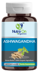 Ashwagandha Capsules - 500 mg (60 Vegan Capsules)