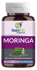 Moringa Capsules - 500 mg (60 Vegan Capsules)